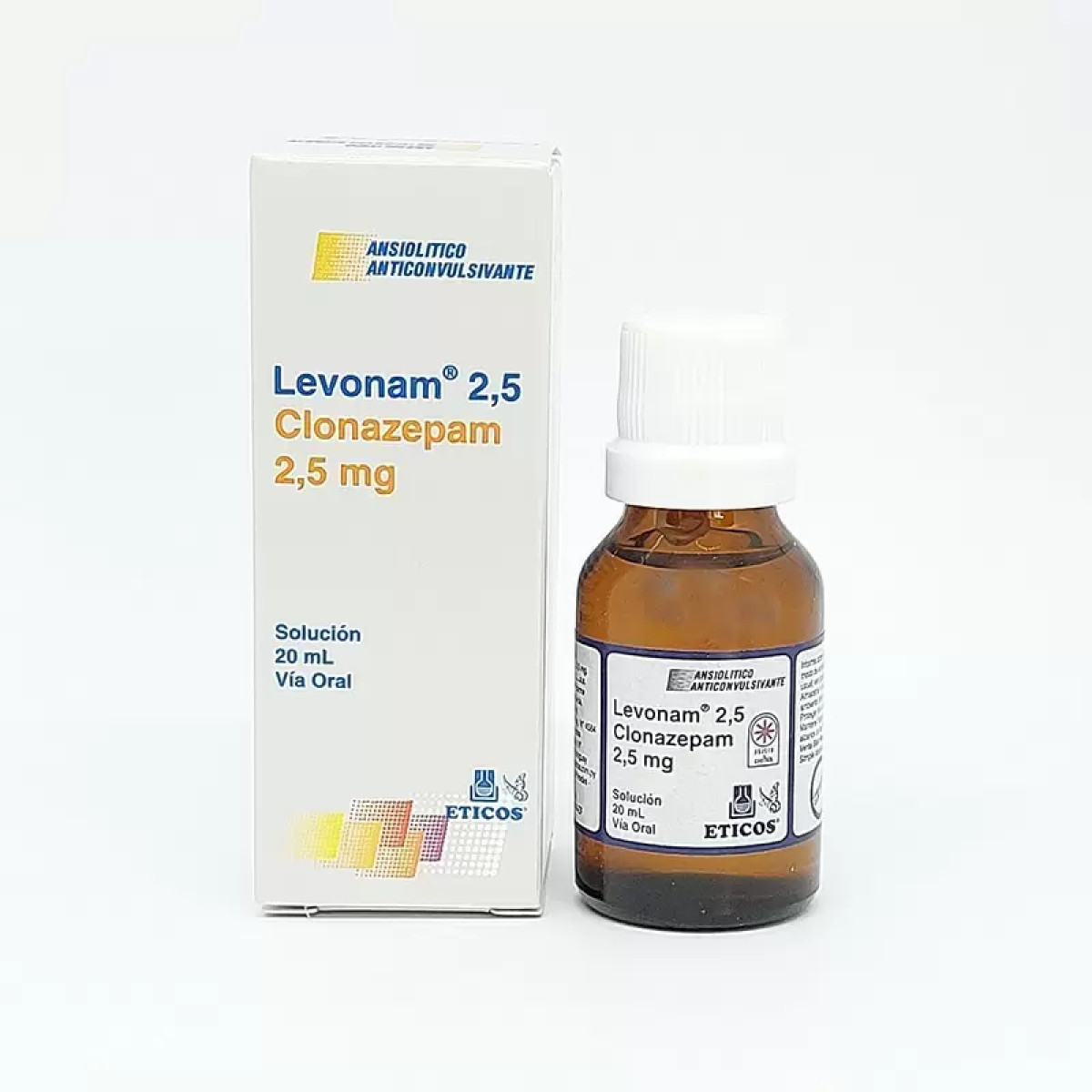 LEVONAM 2.5 MG GTS ORAL X 20 ML +++