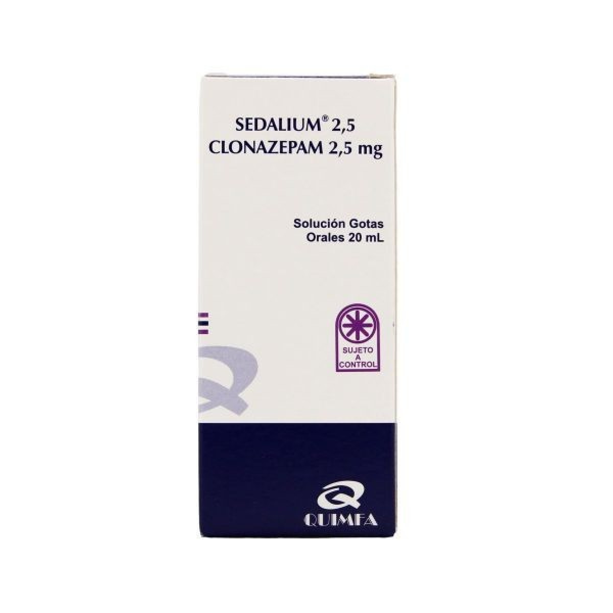 SEDALIUM 2.5 MG GTS ORAL X 20 ML+++