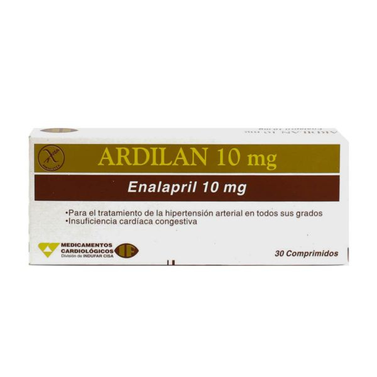 ARDILAN 10 MG X 30 COMP RECUB