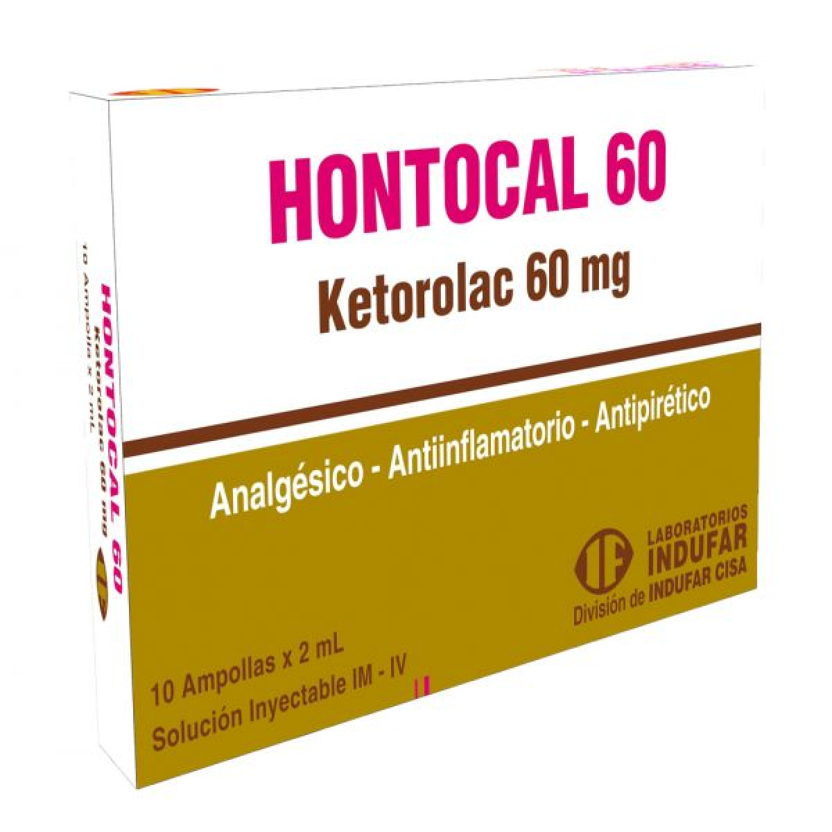 HONTOCAL 60 MG X 1 AMP (RA)