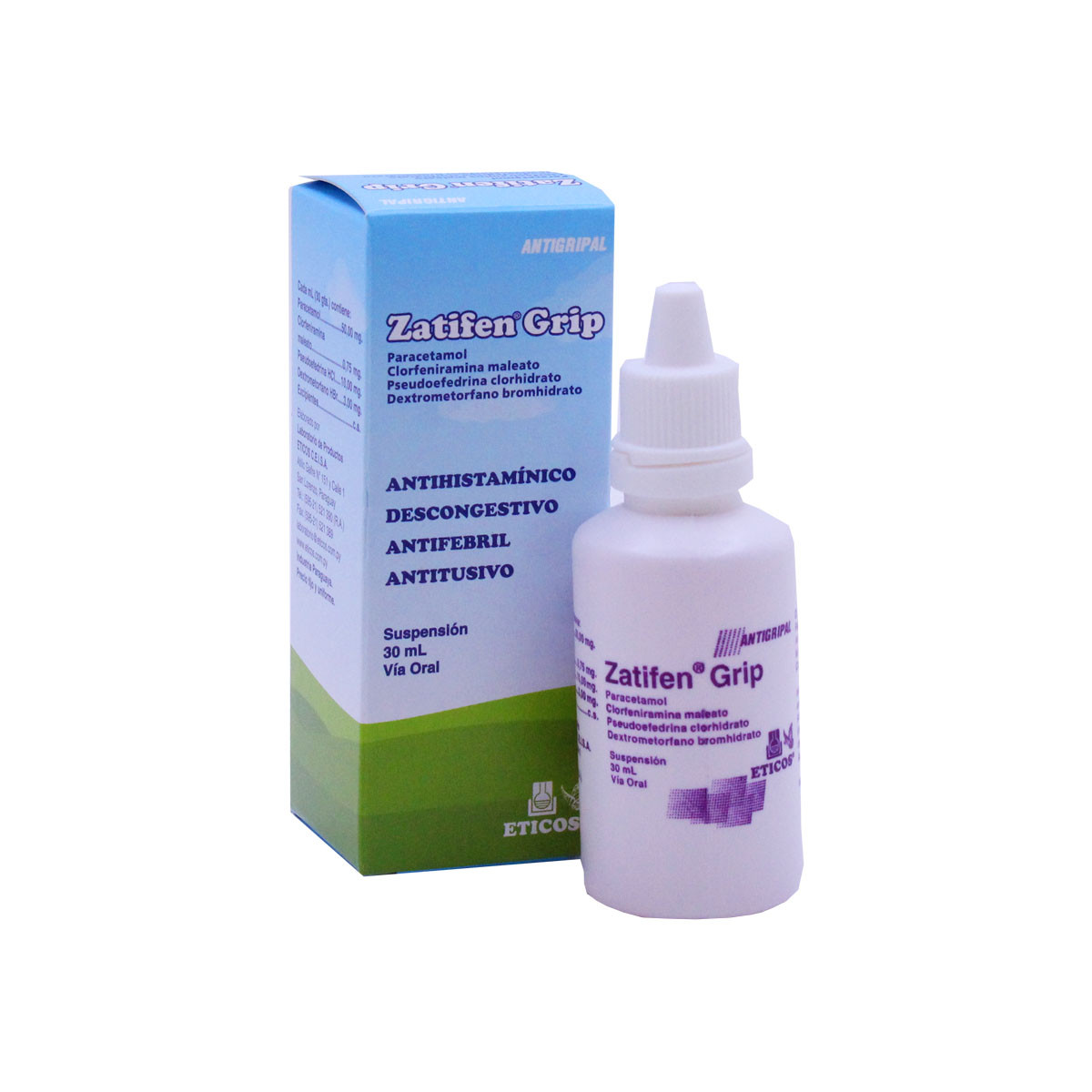 ZATIFEN GRIP GTS ORAL X 30 ML