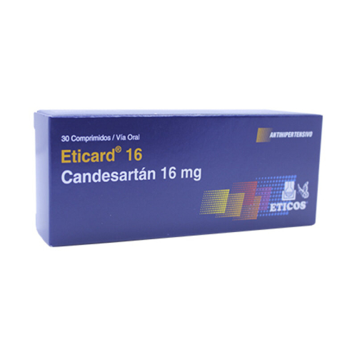 ETICARD 16 MG X 30 COMP