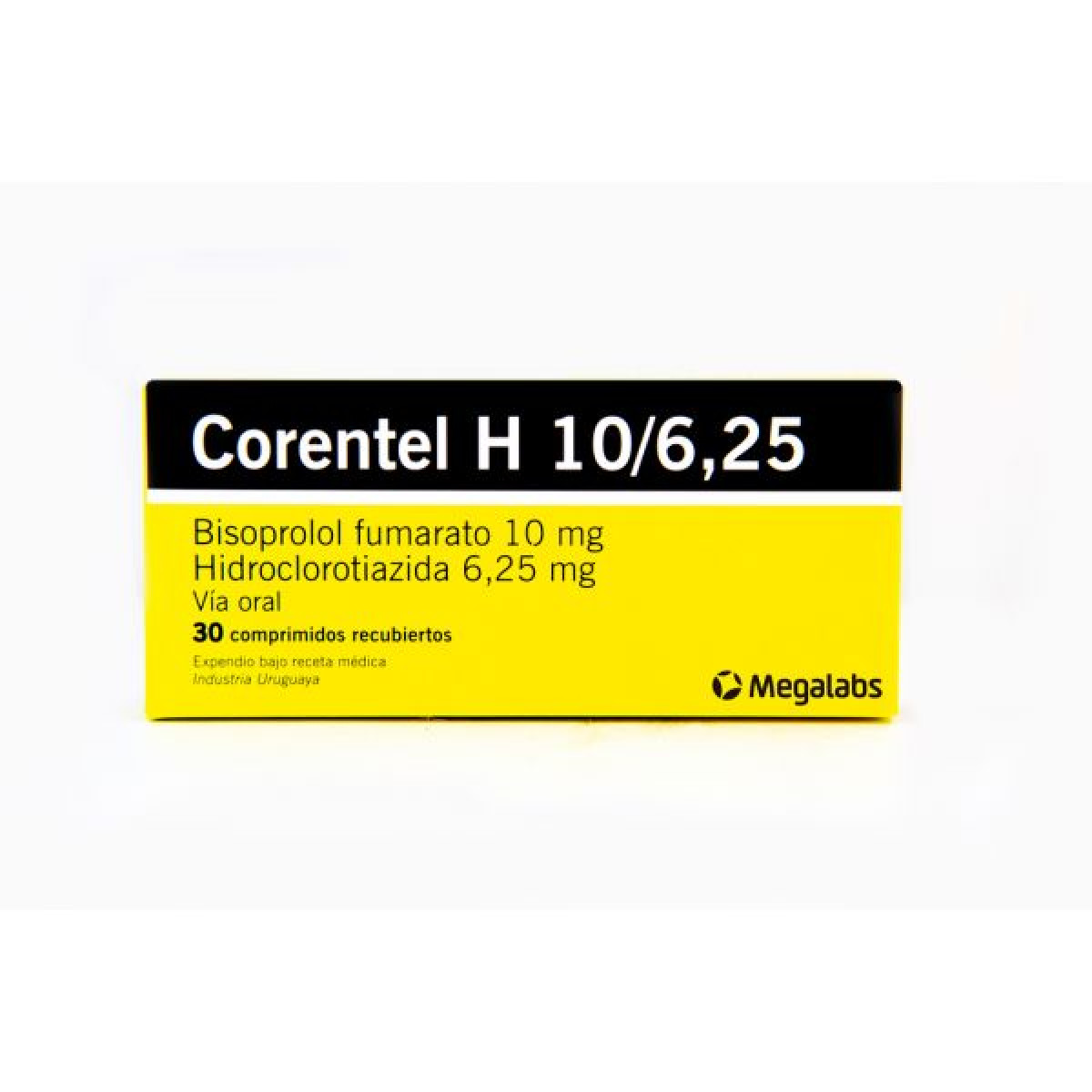 CORENTEL H 10/6,25 X 30 COMP RECUB