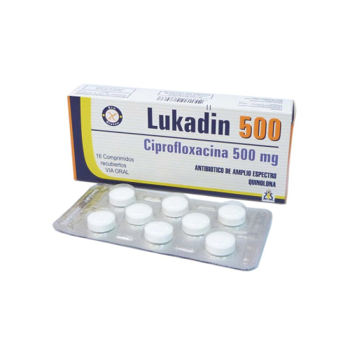LUKADIN 500 MG X 16 COMP RECUB(RSA)