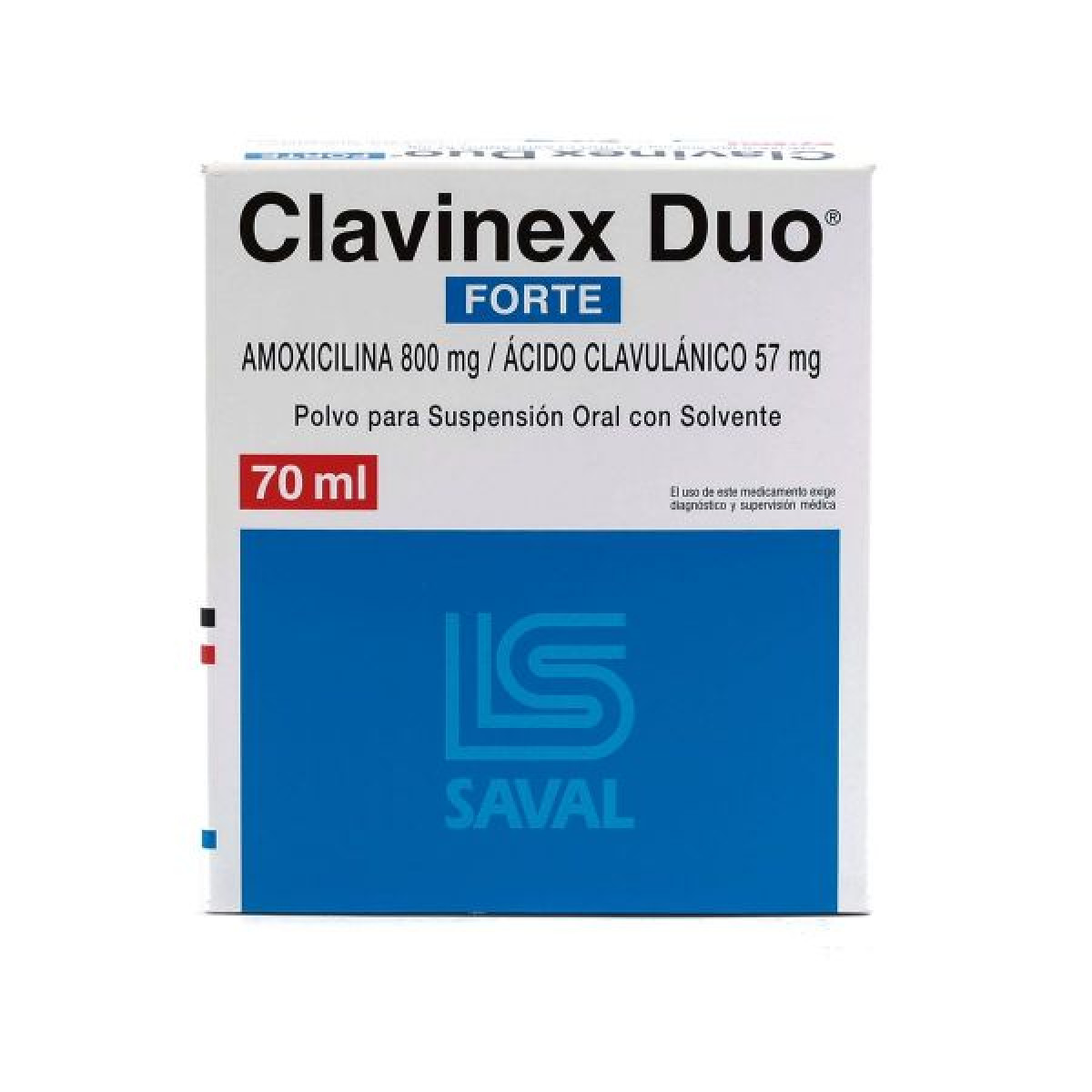 CLAVINEX DUO FORTE SUSP X 70M (RSA)