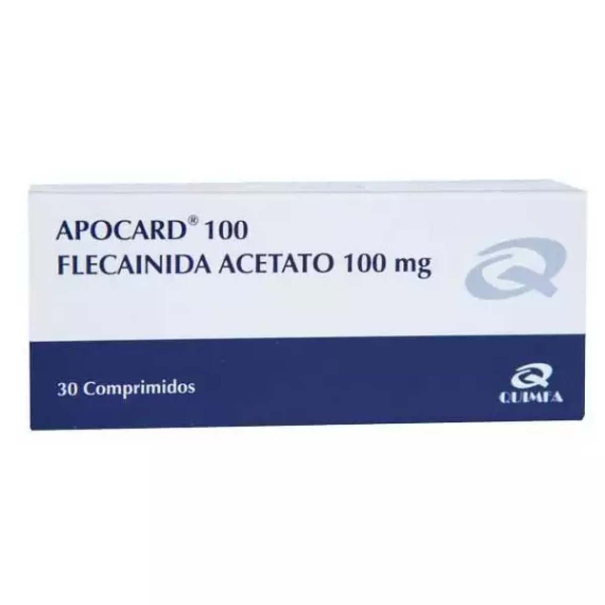 APOCARD 100 MG X 30 COMP