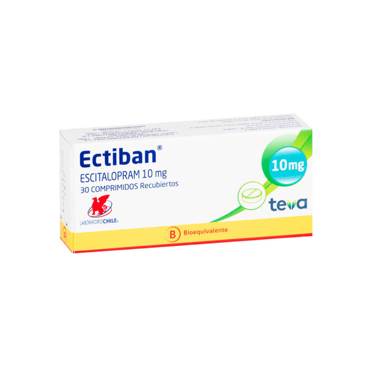ECTIBAN 10 MG X 30 COMP