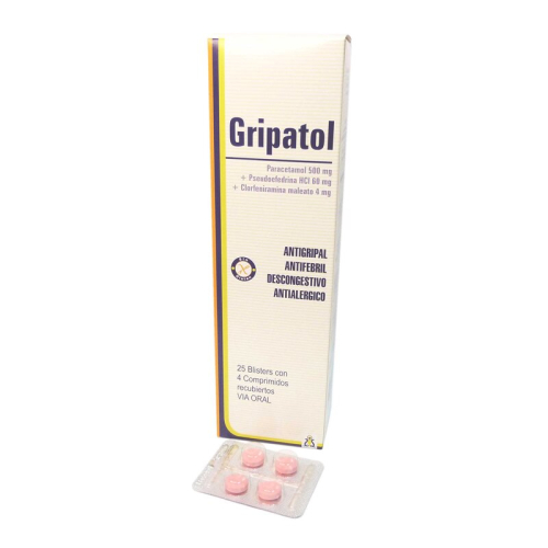 GRIPATOL NF EXIB X 25 TIRA X 4 COMP