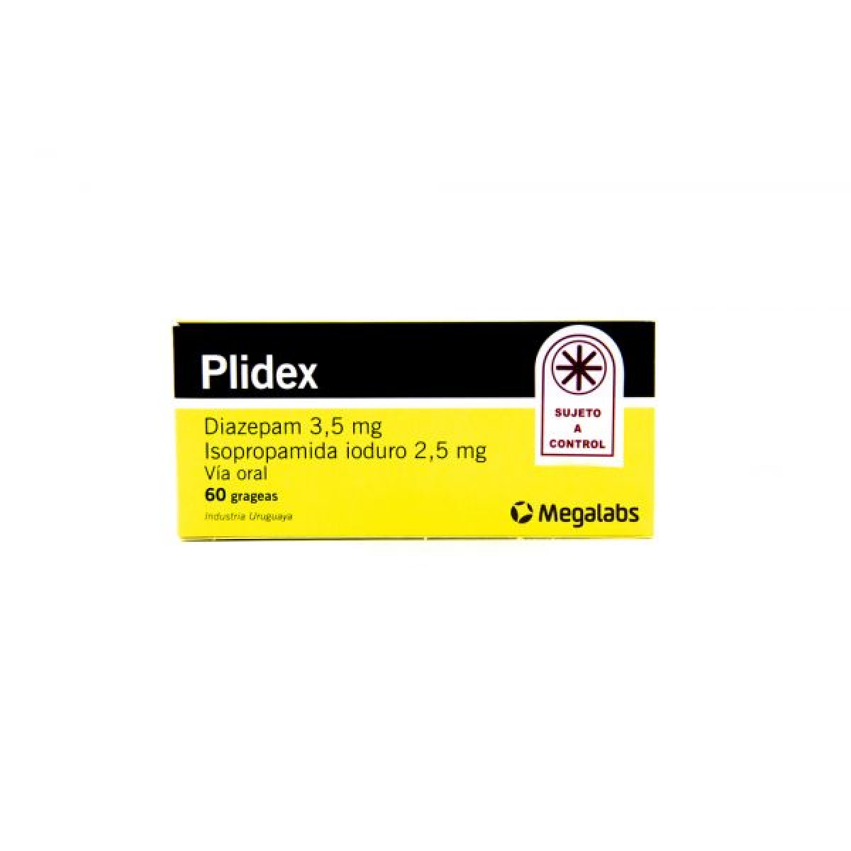PLIDEX 3.5 MG X 60 GRAGEAS +++
