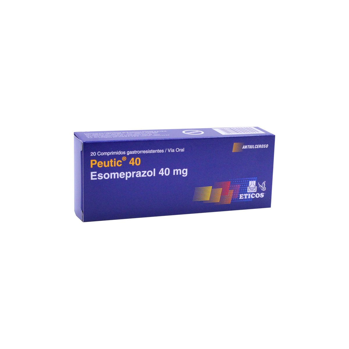 PEUTIC 40 MG X 20 COMP GAST