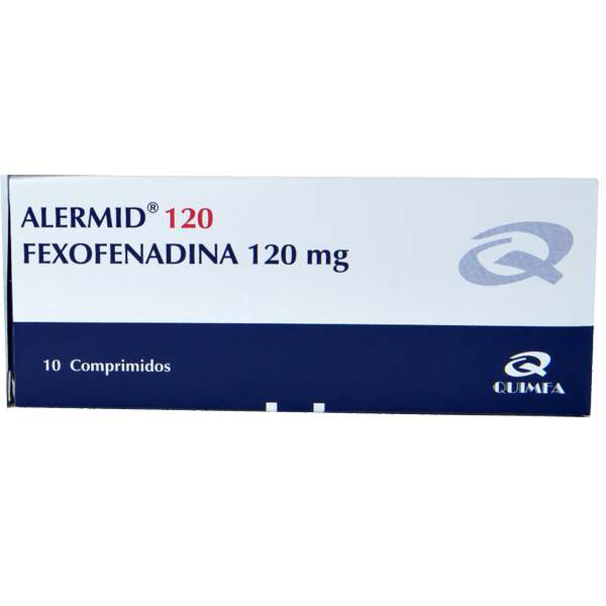 ALERMID 120 MG X 10 COMP