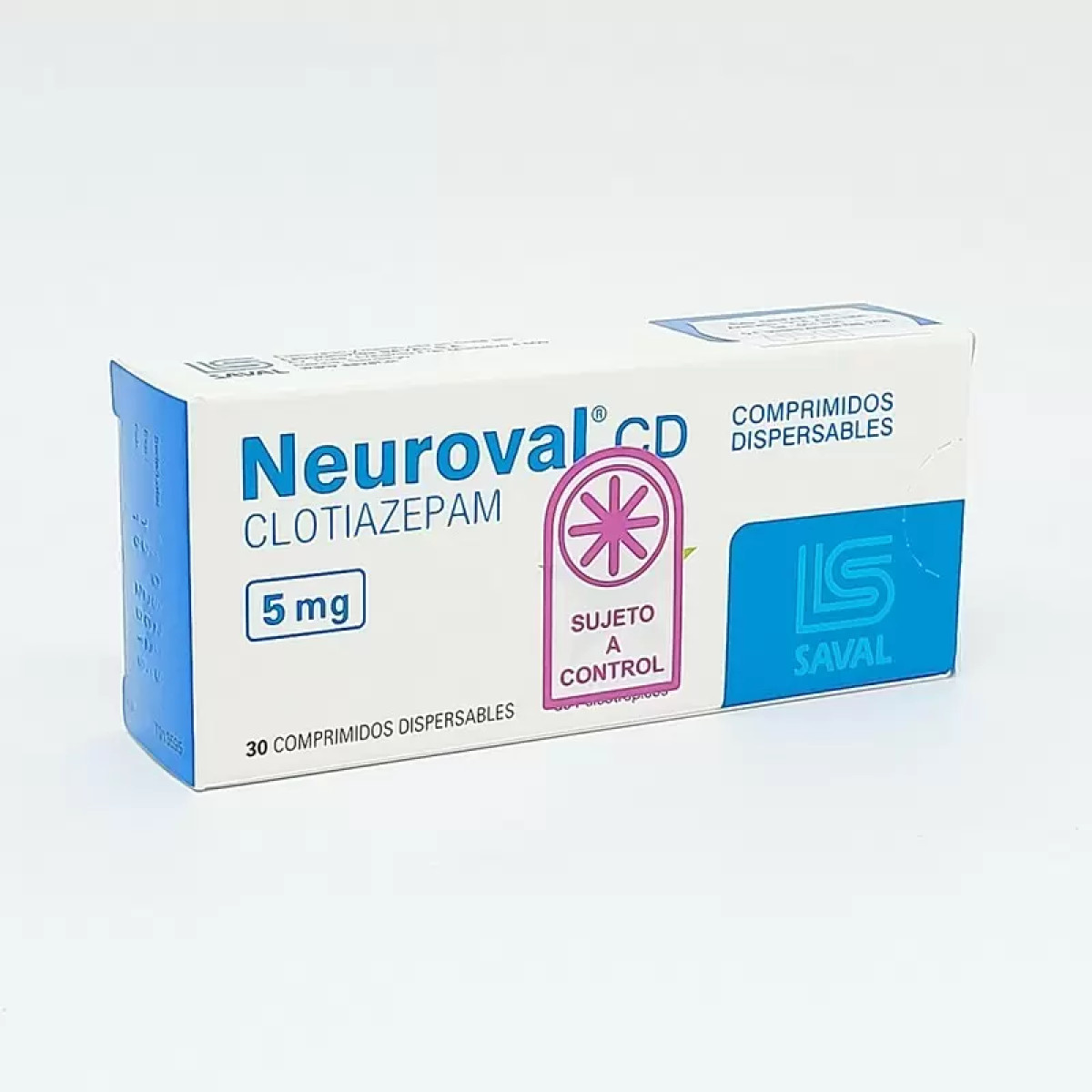 NEUROVAL CD 5 MG X 30 COMP +++