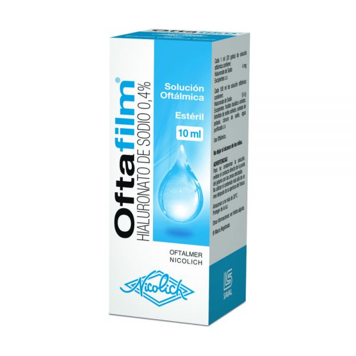 OFTAFILM GTS OFTAL X 10 ML