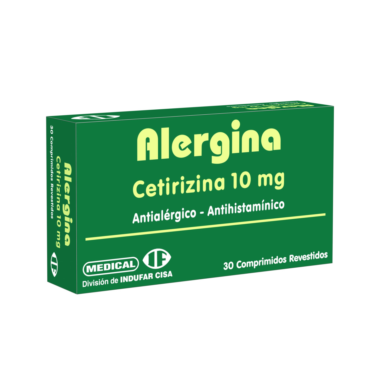 ALERGINA X 30 COMP REVEST