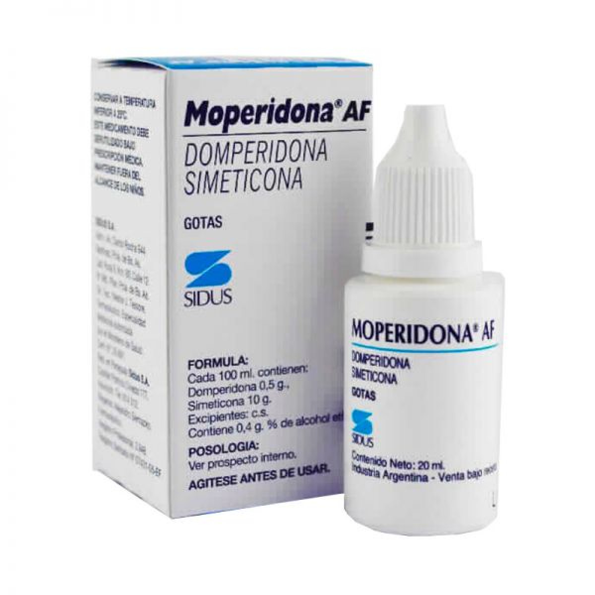 MOPERIDONA AF GTS ORAL X 20 ML