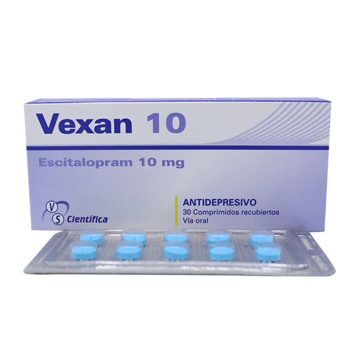 VEXAN 10 MG X 30 COMP RECUB