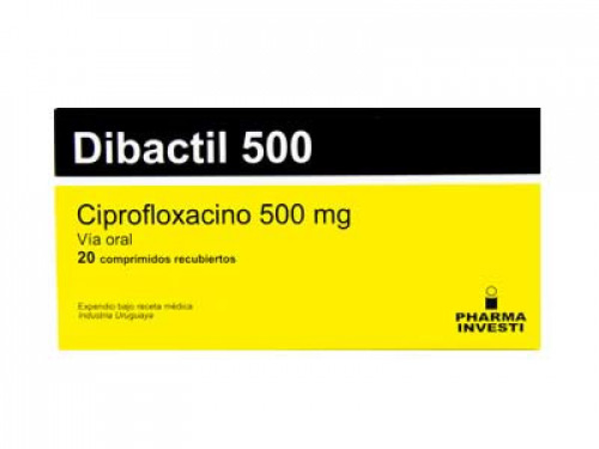 DIBACTIL 500 MG X 20 COMP (RSA)