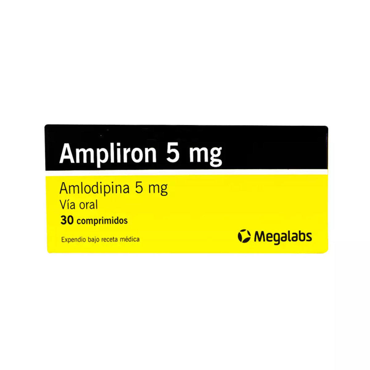 AMPLIRON 5 MG X 30 COMP