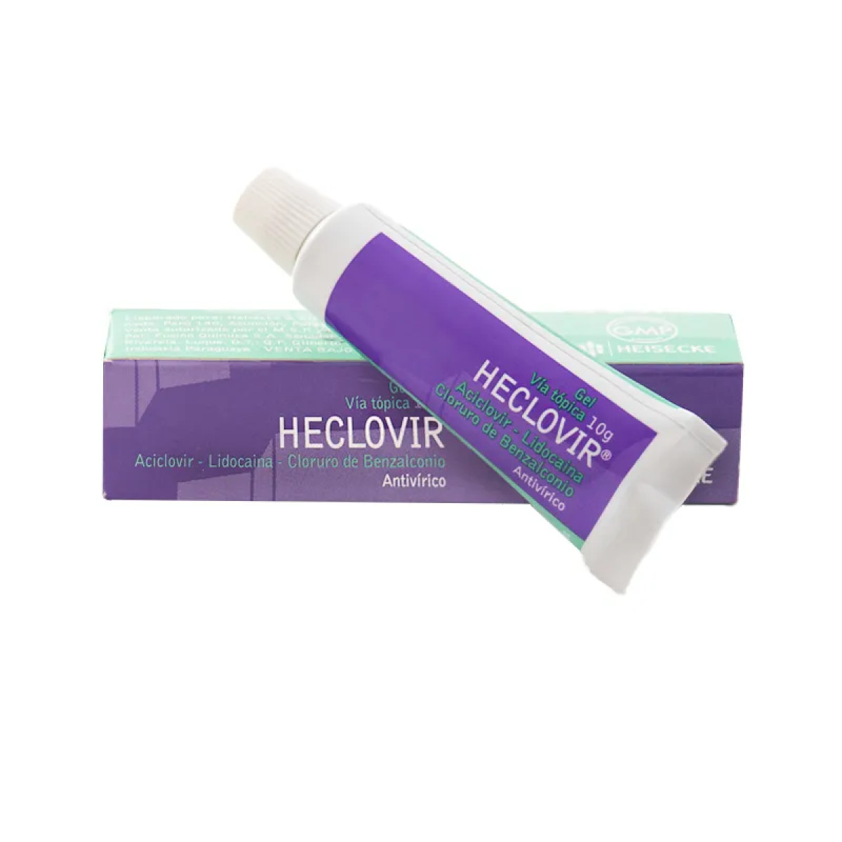HECLOVIR GEL POMO- X 10 GR