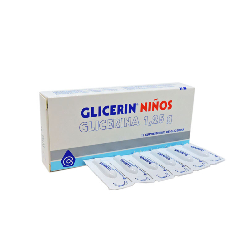 SUPOS GLICERINA NINO  X 12  (H)