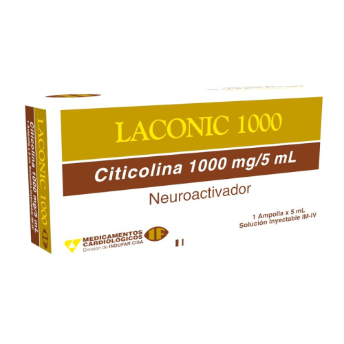 LACONIC 1000 MG X 1 AMP 5 ML