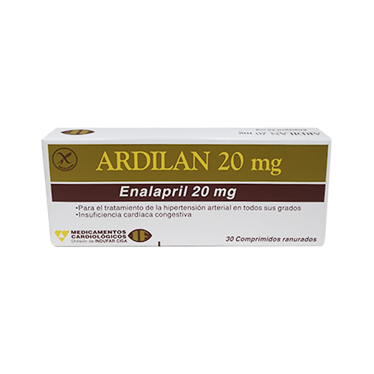 ARDILAN 20 MG X 30 COMP RANUR