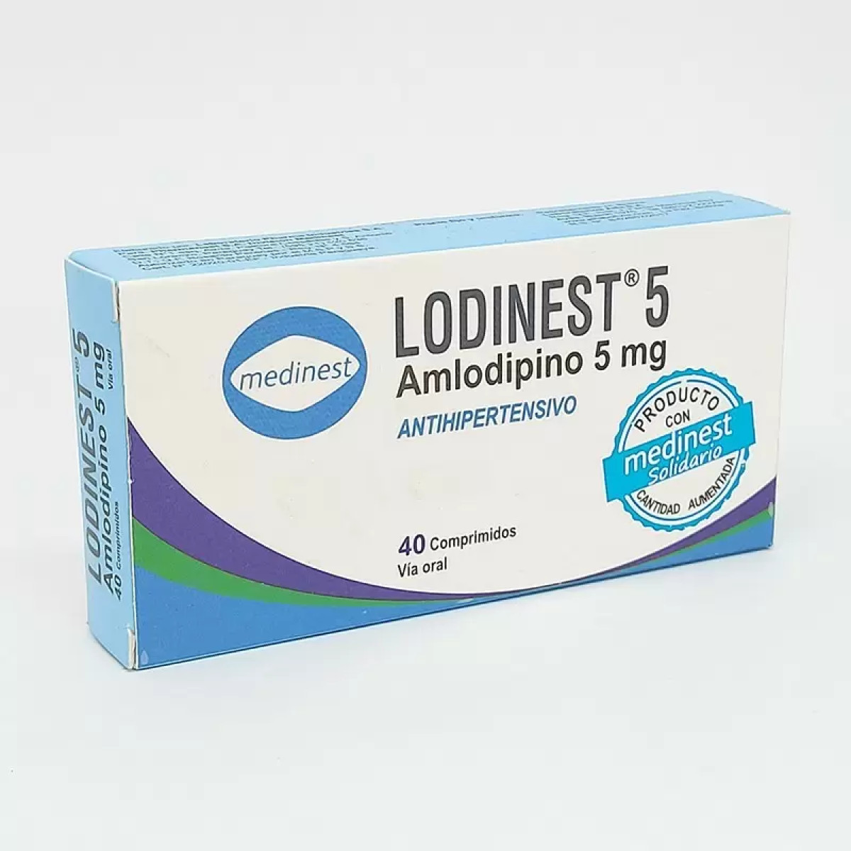 LODINEST 5 MG X 40 COMP