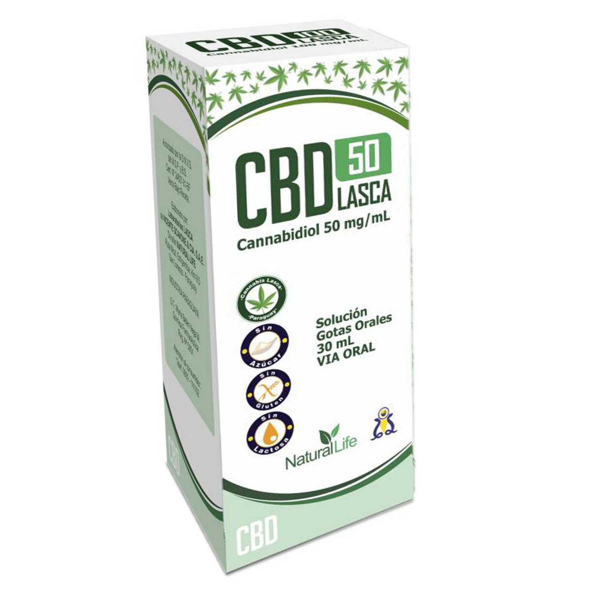 CBD LASCA 50 MG GTS ORAL 30ML (RA)