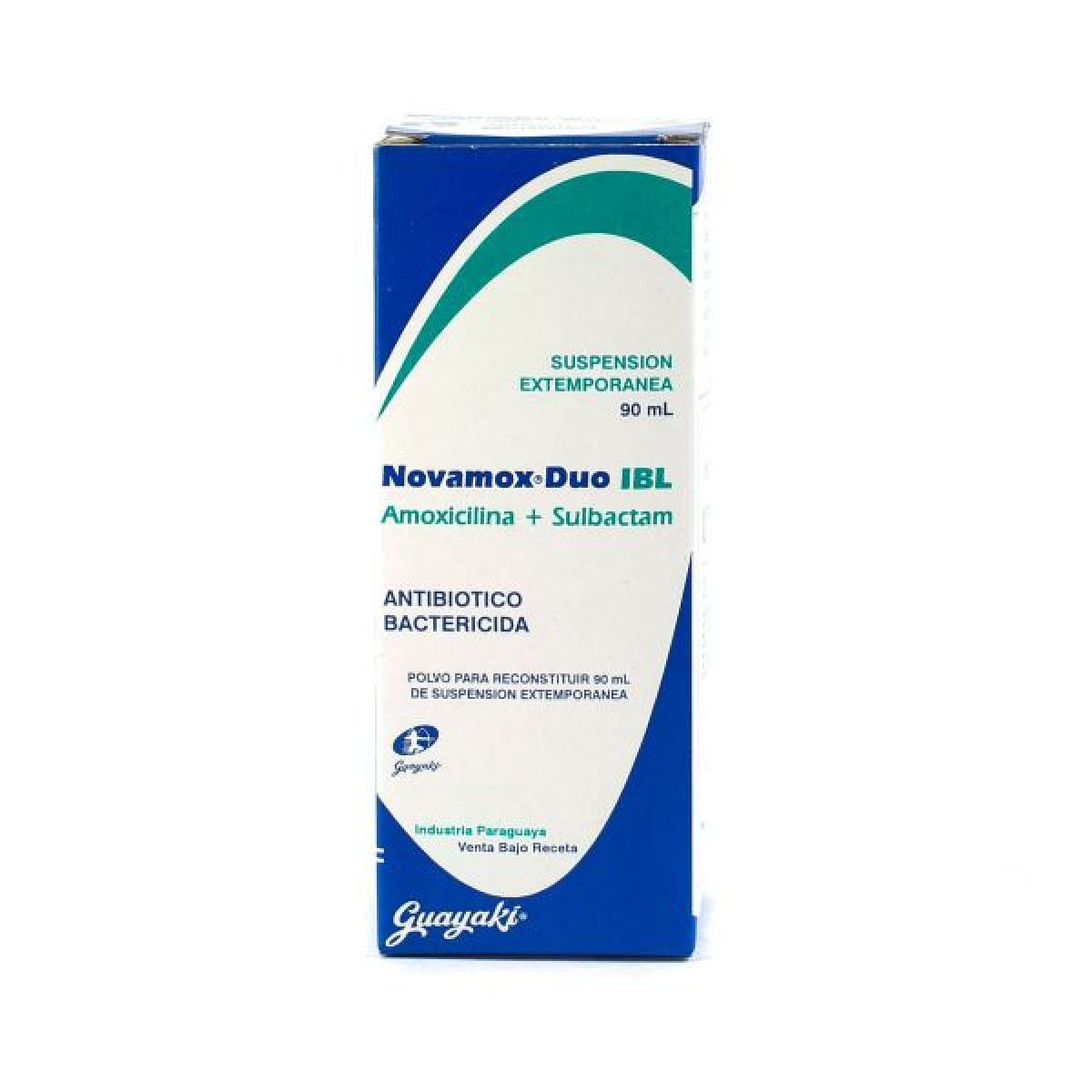 NOVAMOX DUO IBL POLVO X 90 ML (RSA)