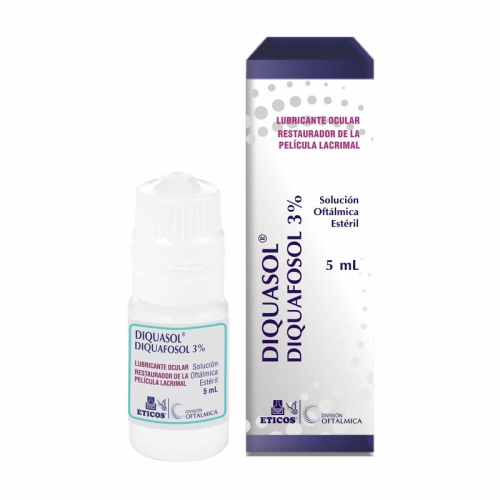 DIQUASOL 3% GTS OFTAL X 5 ML