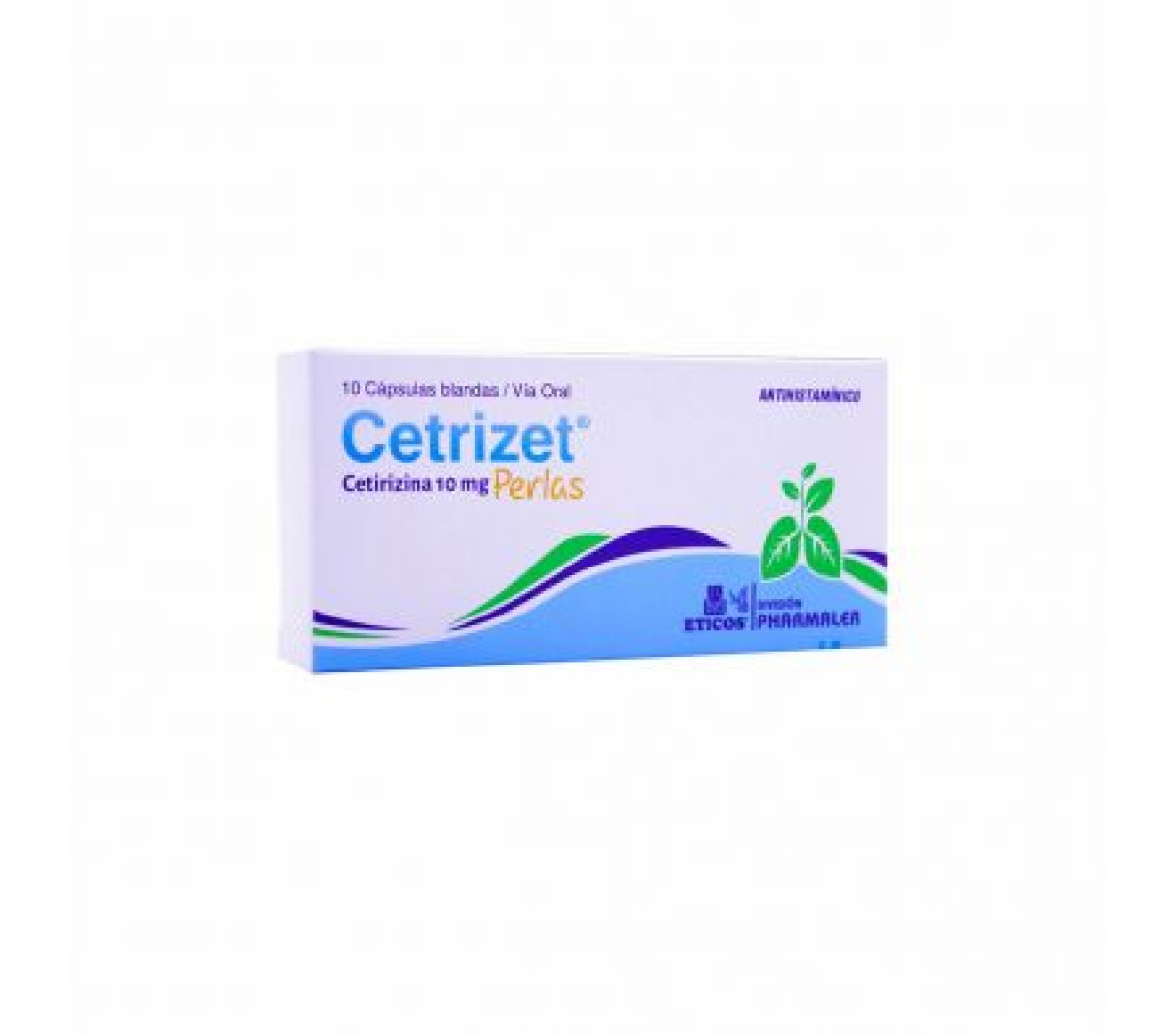 CETRIZET PERLAS 10 MG X 10 CAPS BLA