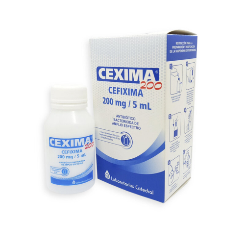 CEXIMA 200 MG SUSP X 50 ML (RSA)