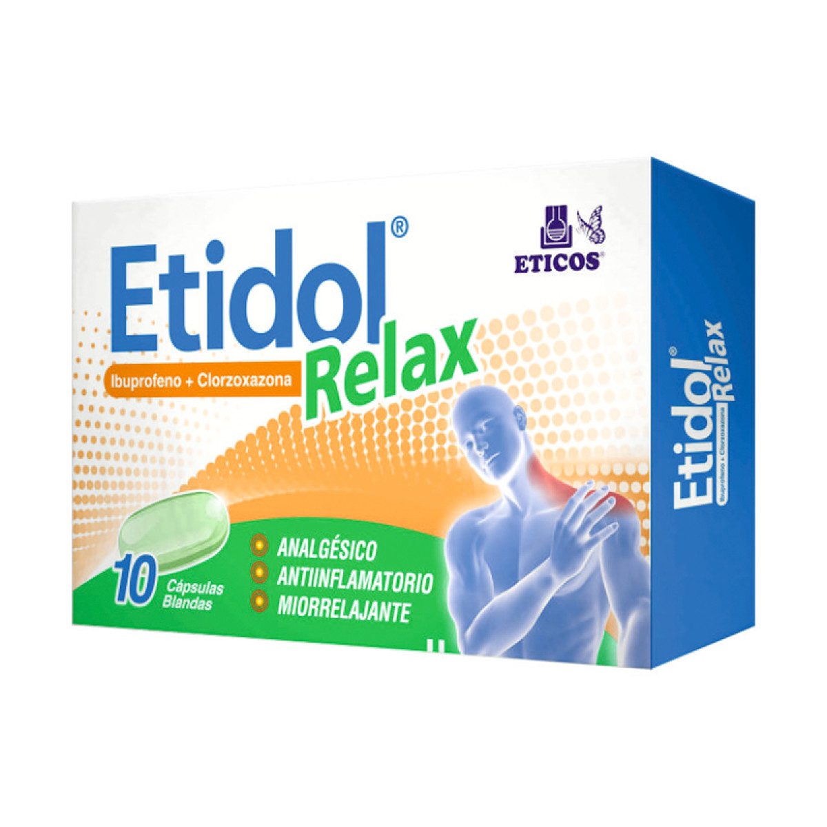 ETIDOL RELAX X 10 CAPS BLANDAS