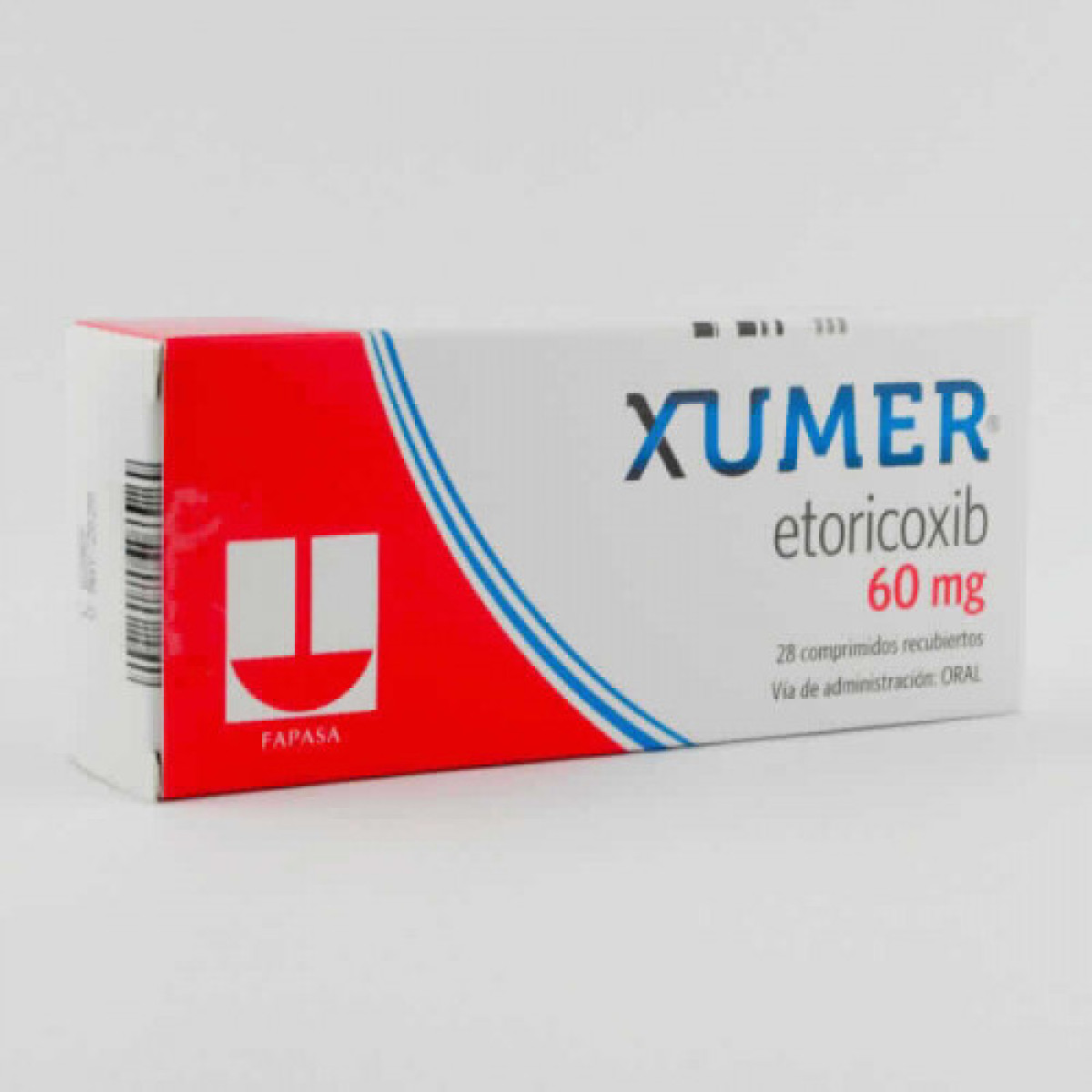 XUMER 60 MG X 28 COMP RECUB