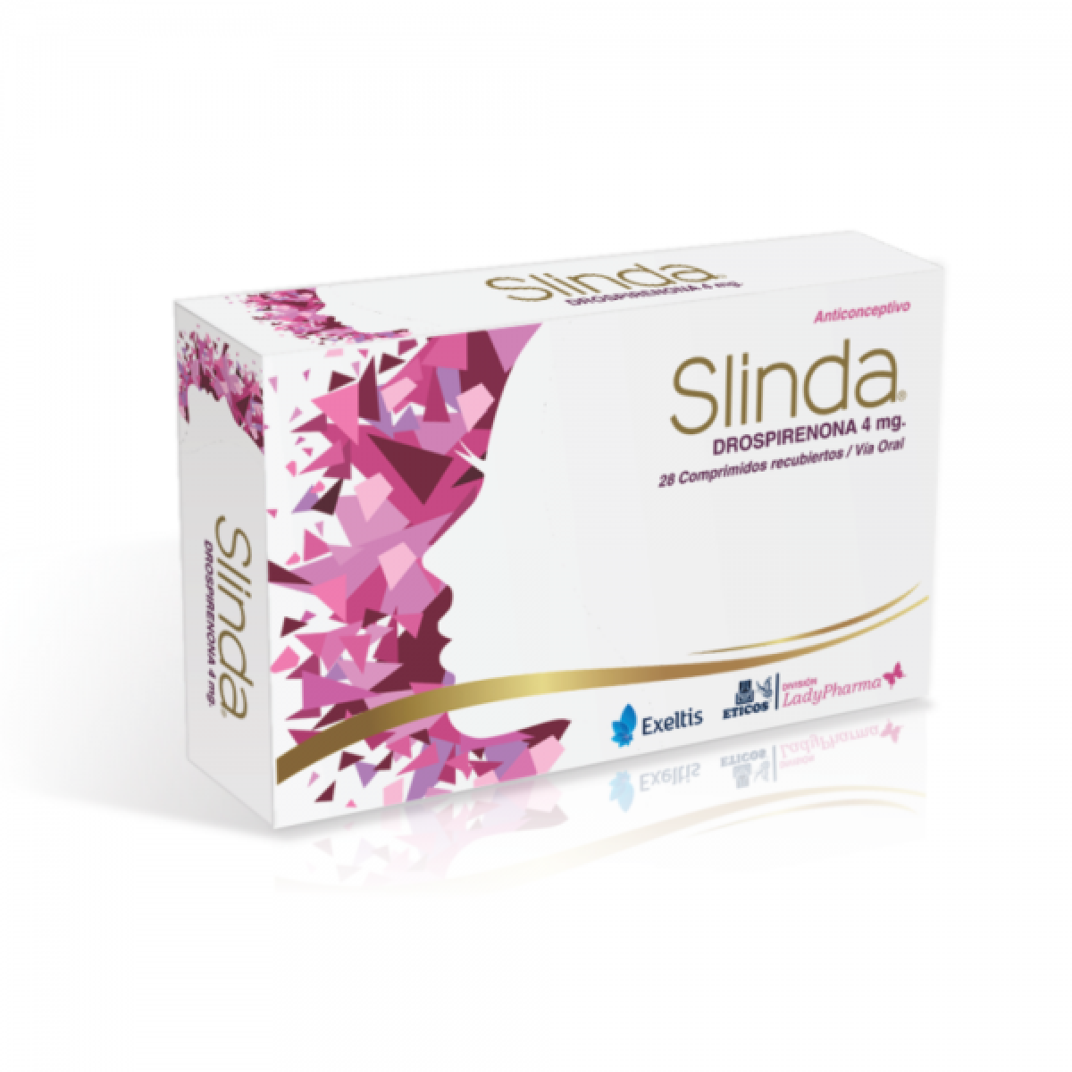 SLINDA 4 MG X 28 COMP RECUB