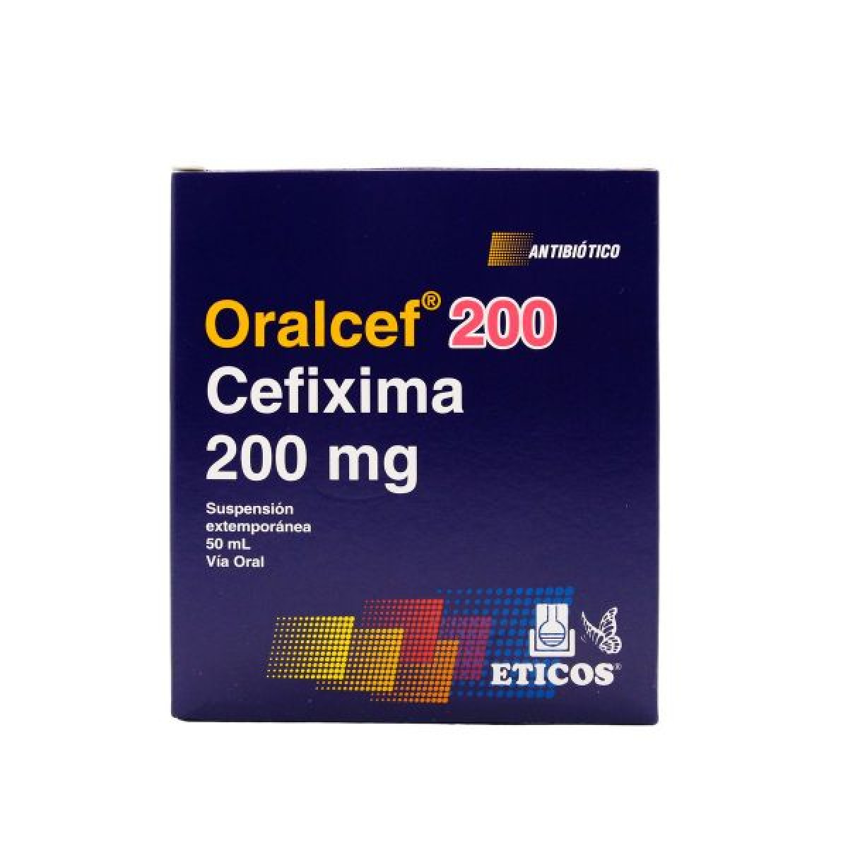 ORALCEF 200 MG SUSP X 50 ML (RSA)