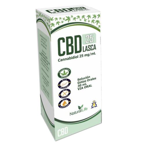 CBD LASCA 25 MG GTS ORAL 30ML (RA)