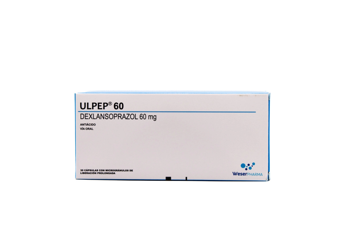 ULPEP 60 MG X 30 COMP