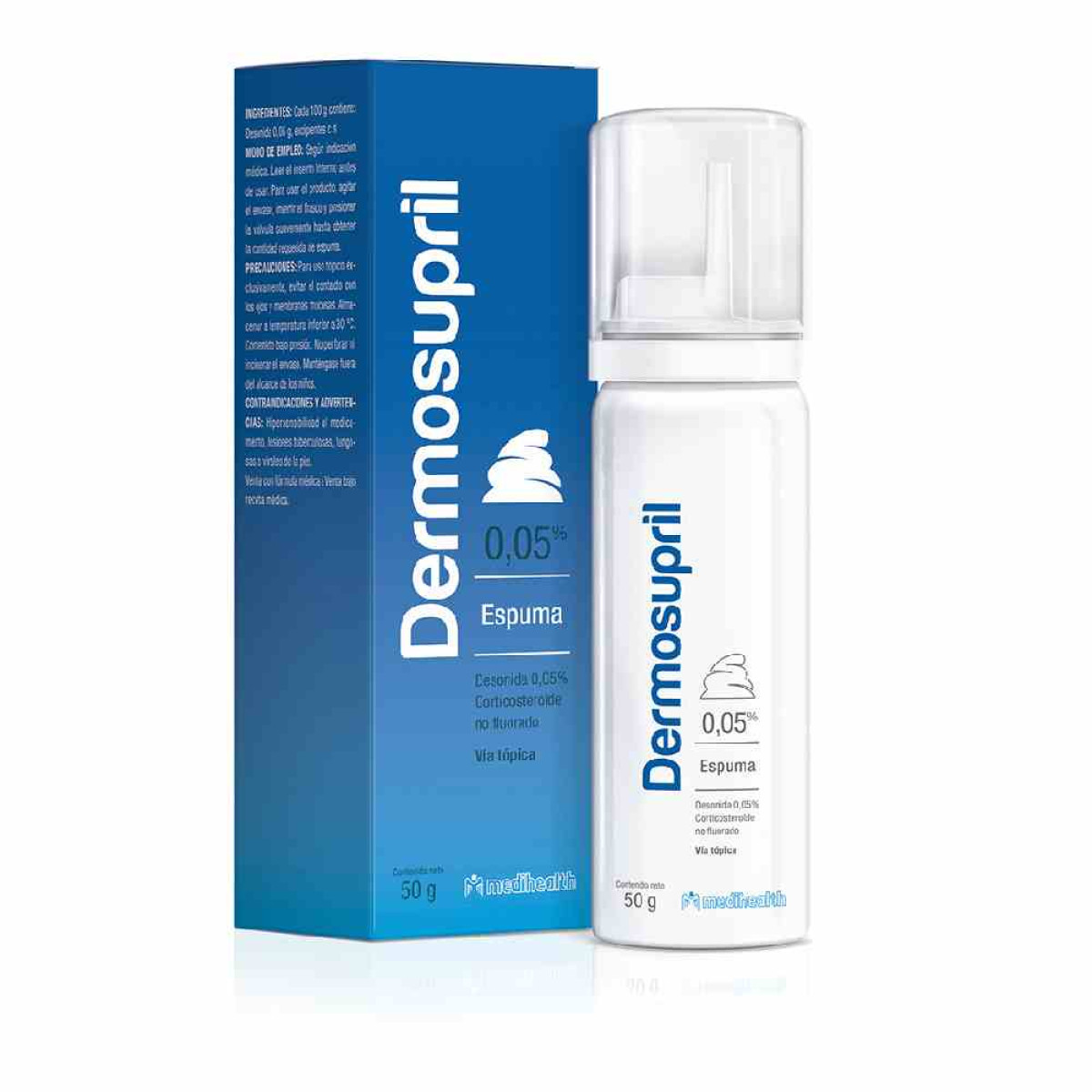 DERMOSUPRIL ESPUMA X 50 GR