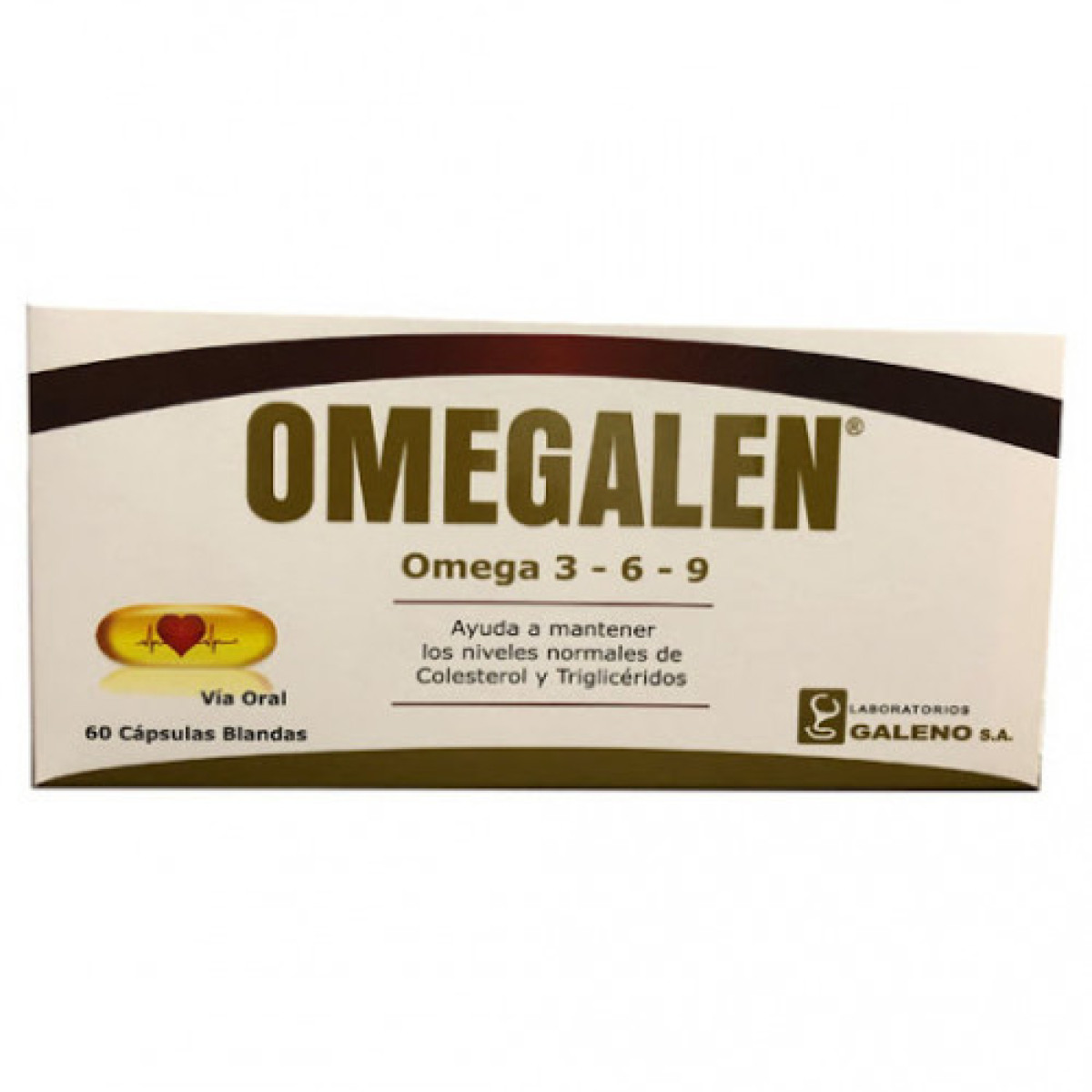 OMEGALEN X 60 CAPSULAS