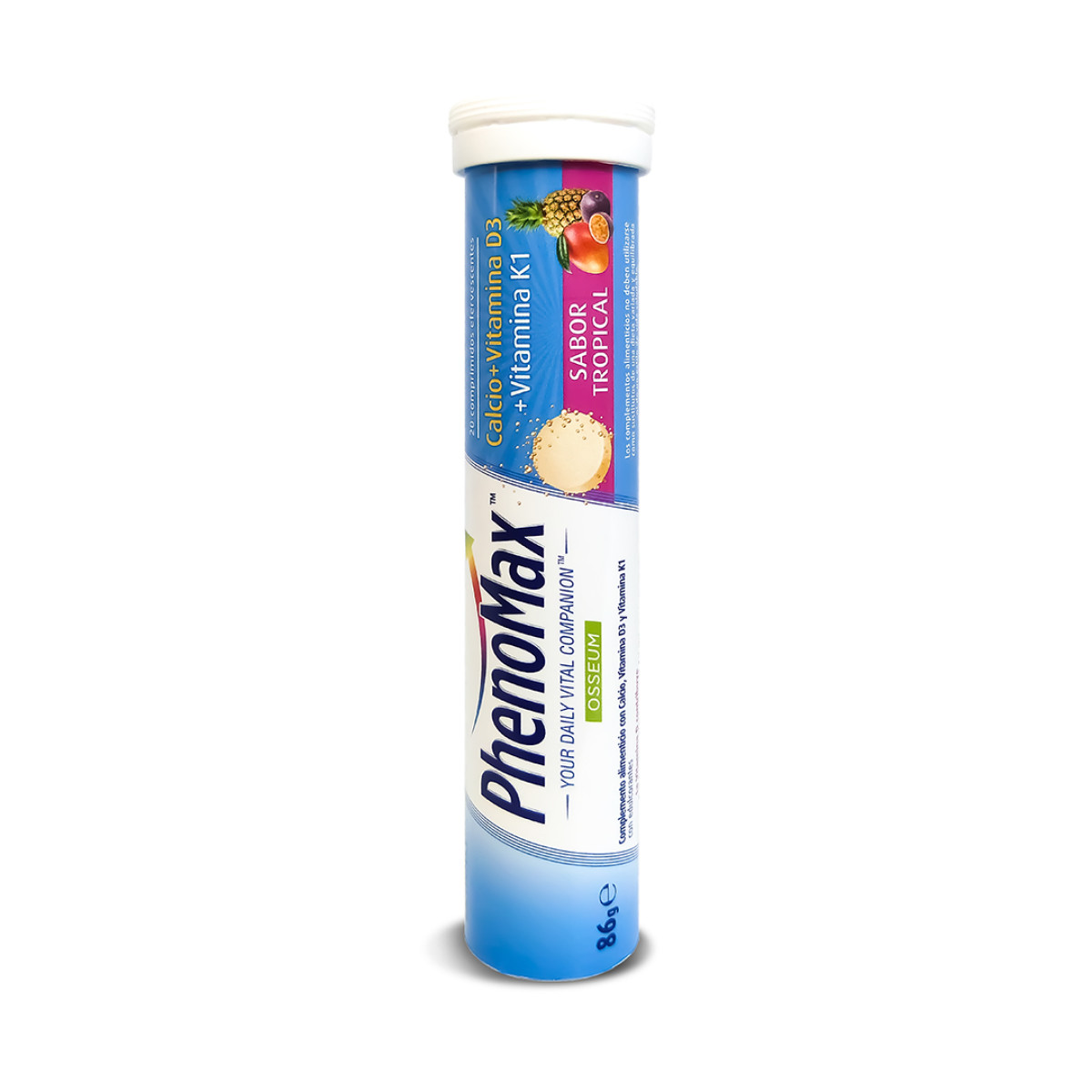 PHENOMAX CALCIO+VITD3+K1 X20