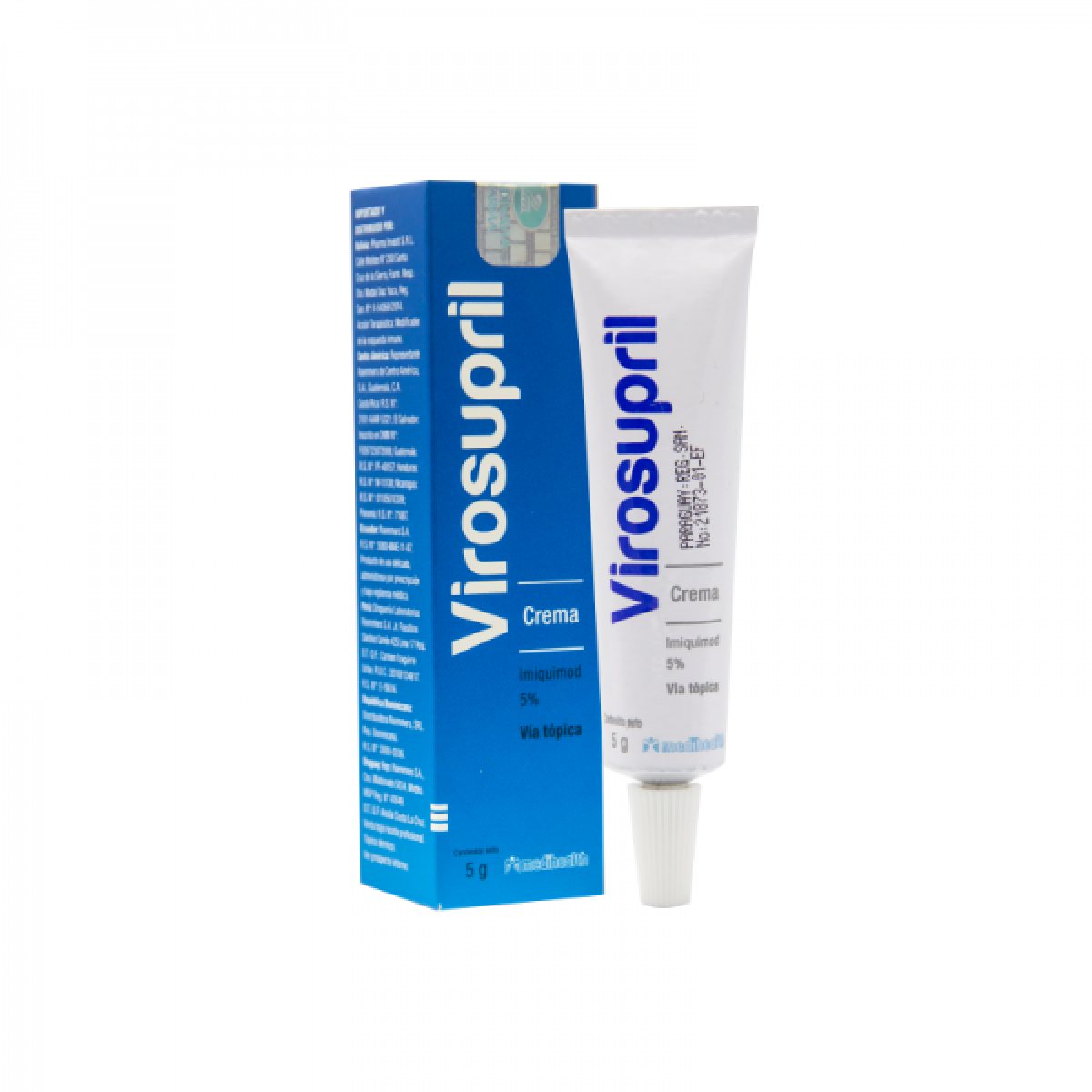 VIROSUPRIL 5% CR POMO- X 5 GR