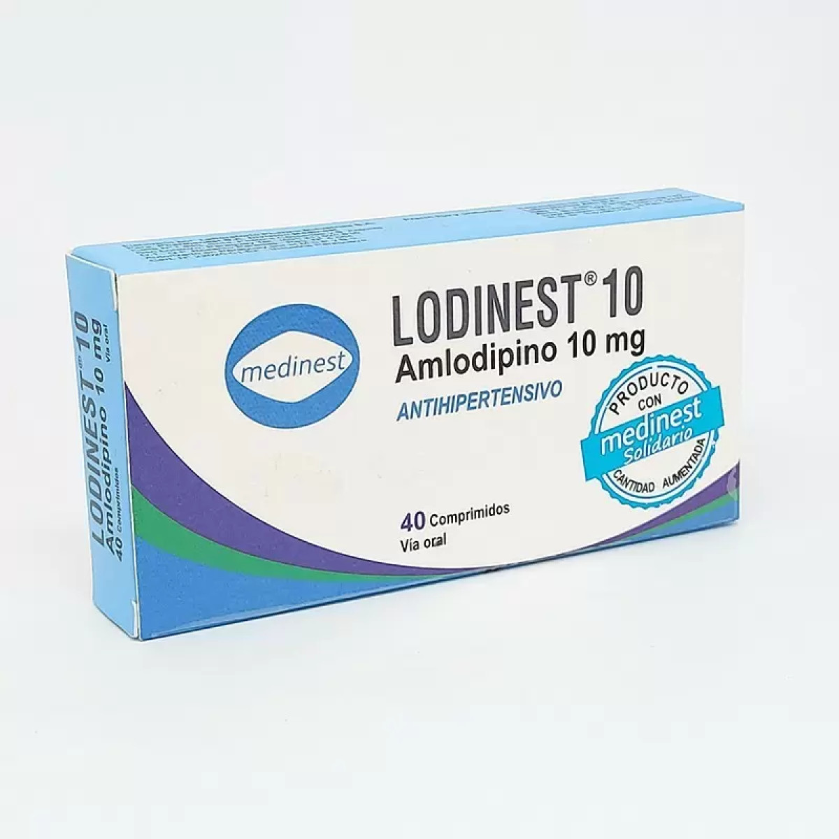 LODINEST 10 MG X 40 COMP