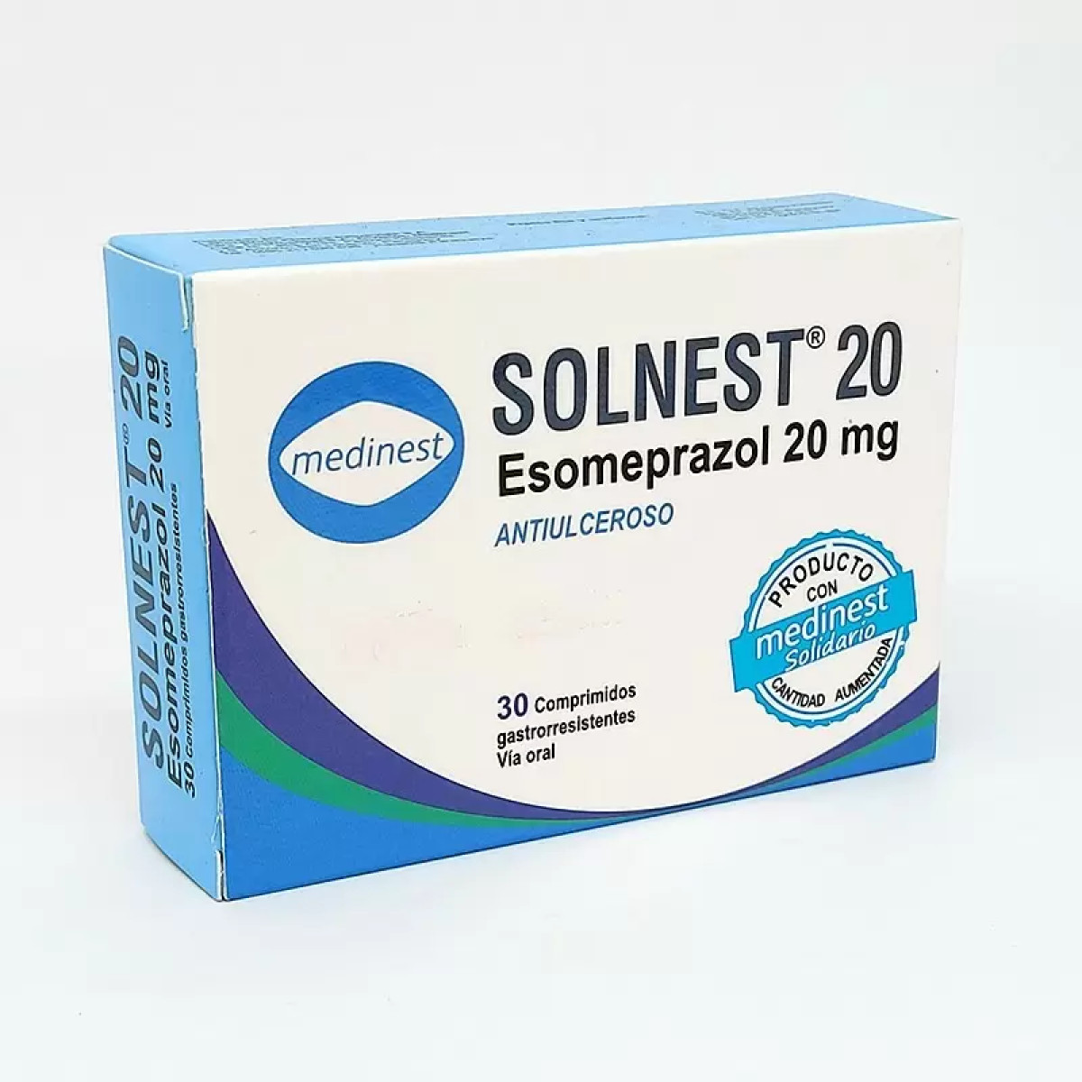 SOLNEST 20 MG X 30 COMP GAST