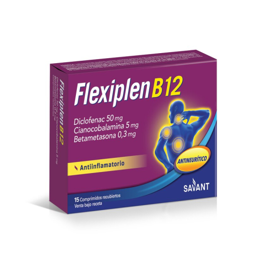 FLEXIPLEN B12 5 MG X 15 COMP R (RA)