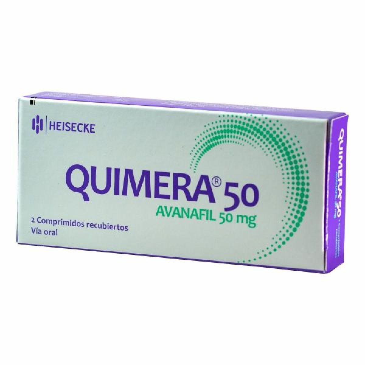 QUIMERA 50 MG X 2 COMP RECUB