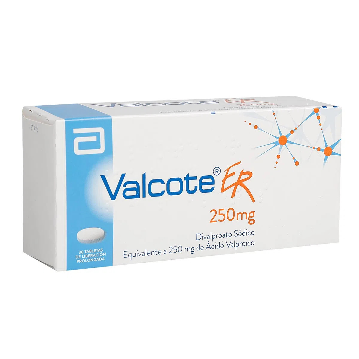 VALCOTE ER 250 MG X  30 TABL LP
