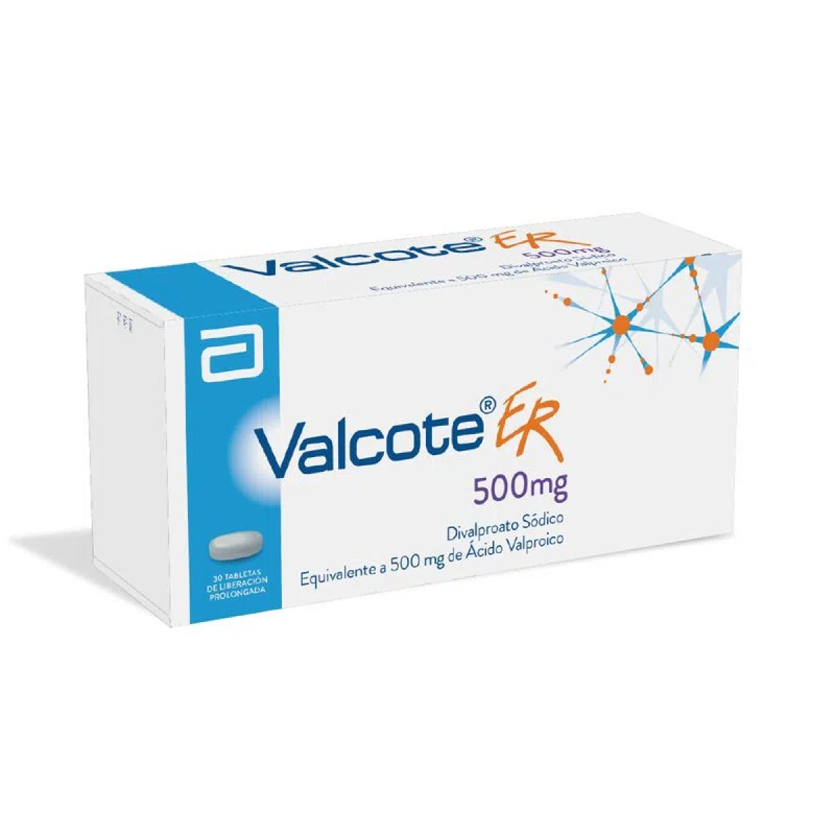VALCOTE ER 500 MG X 30 TABL LP