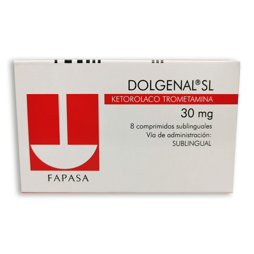 DOLGENAL SL 30 MG X 8 COMP (RA)