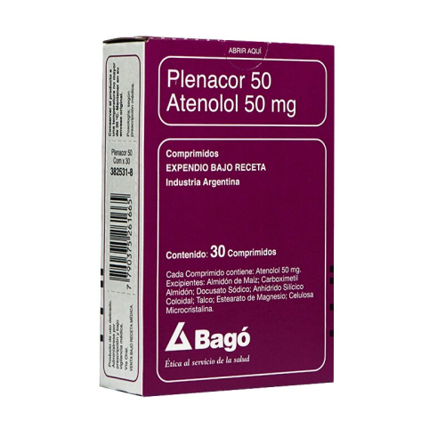 PLENACOR 50 MG X 30 COMP